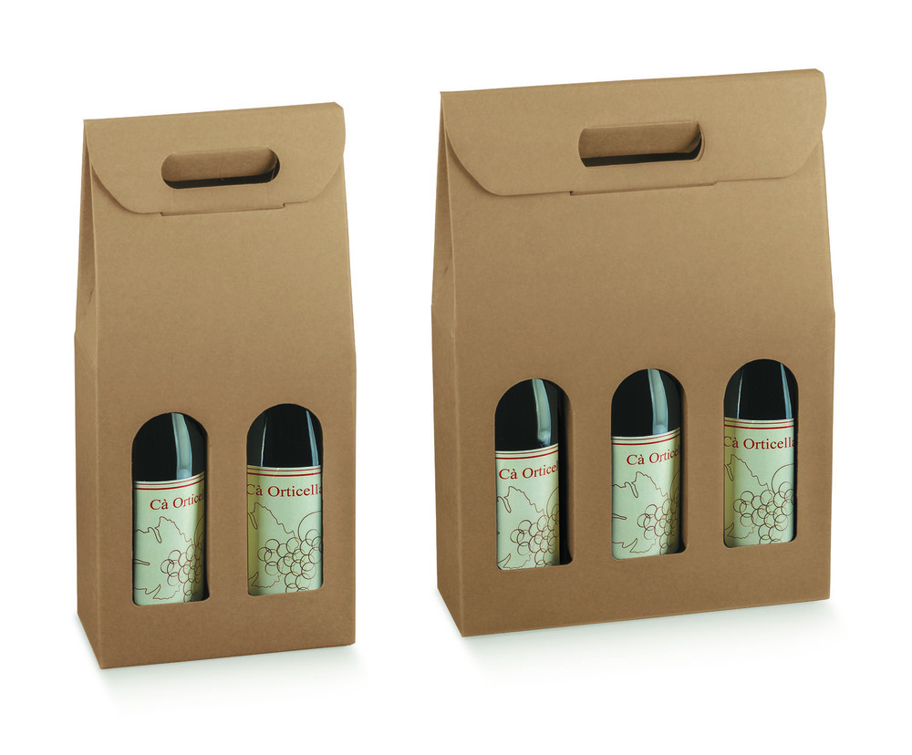 Porte bouteilles carton modèle 1 - Authentik Design