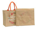 "Joan Rich" luxury hessian shopping bag : Bags