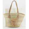Palm straw bag, natural  : Bags