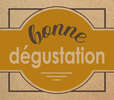 500 "Bonne Dégustation" labels  : Packaging accessories