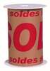 Banderoles papier "SOLDES" horizontal : Packaging accessories