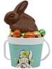 Round cardboard "Easter Bunny" bucket  : Trays, baskets