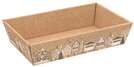 "Christmas Cottages" cardboard display tray : Trays, baskets