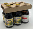 Cardboard "collar" beer carriers for 33 cl Steinie bottles : Bottles packaging