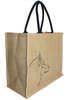 "Husky" jute tote bag : Items for resale