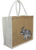 Jute tote bag "Elephant India" : Items for resale
