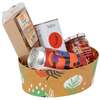 Oval Cardboard Basket "Canyon Orange" : Trays, baskets