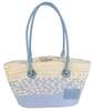 Turquoise blue tote bag : Items for resale
