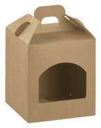 Cardboard boxe for 1 jar Height 100mm : Jars packing
