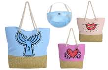 Pack of 3 cotton fashion bags : Bags