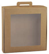 GOURMET display case with biodegradable window : Boxes