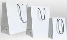 Sac boutique & traiteur kraft blanc collection "LUPUNA" : Bags