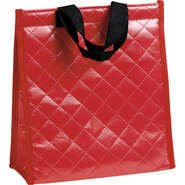 Rectangular isothermal cooler bag, red  : 