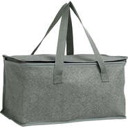 Rectangular isothermal cooler bag, grey : Bags