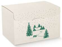 Gift box with fir tree decor  : Boxes