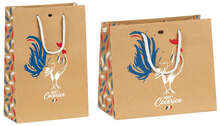 "100% Cocorico" paper bags  : Bags