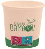 50 "Je suis en bambou" cups : Events / catering