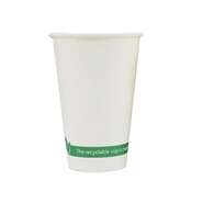 50 white cardboard cups  : Events / catering