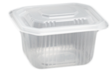 50 PP trays, BASE + transparent lid : Events / catering
