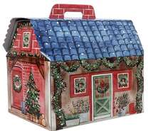 Christmas house carry case with handle  : Celebrations