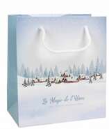 "La magie de l'hiver" cardboard bag  : Celebrations