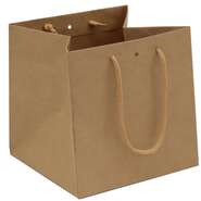 Luxury bag made of chic natural kraft cardboard  : Jars packaging