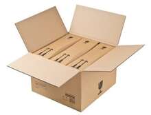 ColomPac® shipping boxes for 3 to 6 bottles : Bottles packaging
