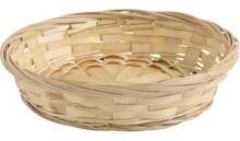 Bamboo basket : Trays, baskets