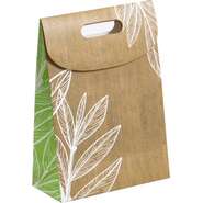 "Leaves" cardboard bag : 