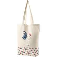 "100% Cocorico" natural cotton bag  : Bags