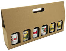 Steinie gift box, 6 x 33 cl in a row : Bottles packaging