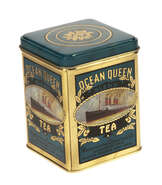 "Ocean Queen" tea tin : Boxes