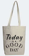Sac coton « Today is Good » : Items for resale