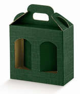 Cardboard boxe for 2 jars Height 120mm : Jars packaging
