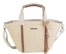Natural braided handbag : News