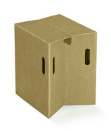 Paperboard's Stool : Cardboard furniture