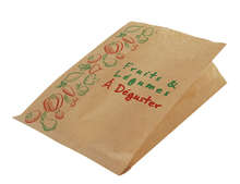 Kraft Paper bags "Fruits and Vegetables" : Small bags