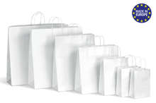 White Paper bag Twisted Handle  : Bags