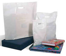 White Plastic bag 50&#956; 50x50+5 : Bags