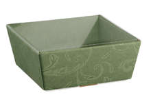 Carton box + Transparent protection : Trays, baskets