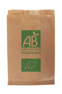 Kraft paper bag "AB - Agriculture Biologique" : Small bags