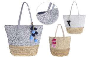 Product image Set of 2 DELUXE fashion bags, gold and grey