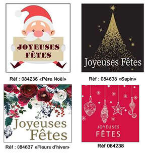 Product image "Joyeuses Fêtes" labels