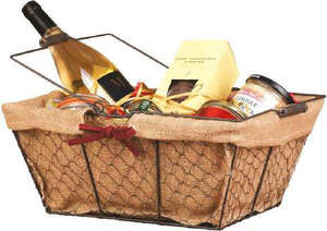 Product image Metal basket + jute lining