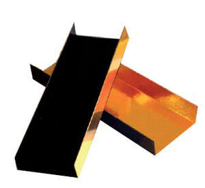 Product image Folded cake base gold/black 380g/m²