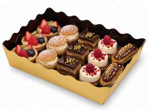 Product image Box tray with undulating sides