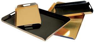 Product image Gold/Black Folded Tray