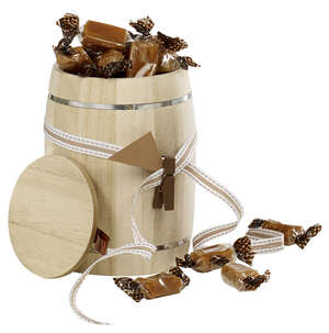 Product image Small and large wooden barrels