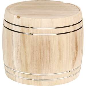 Product image Small and large wooden barrels