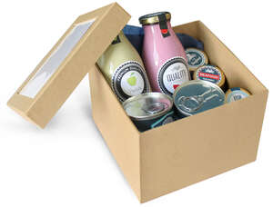 Product image Pack of 2 Pandora boxes - windowed lid